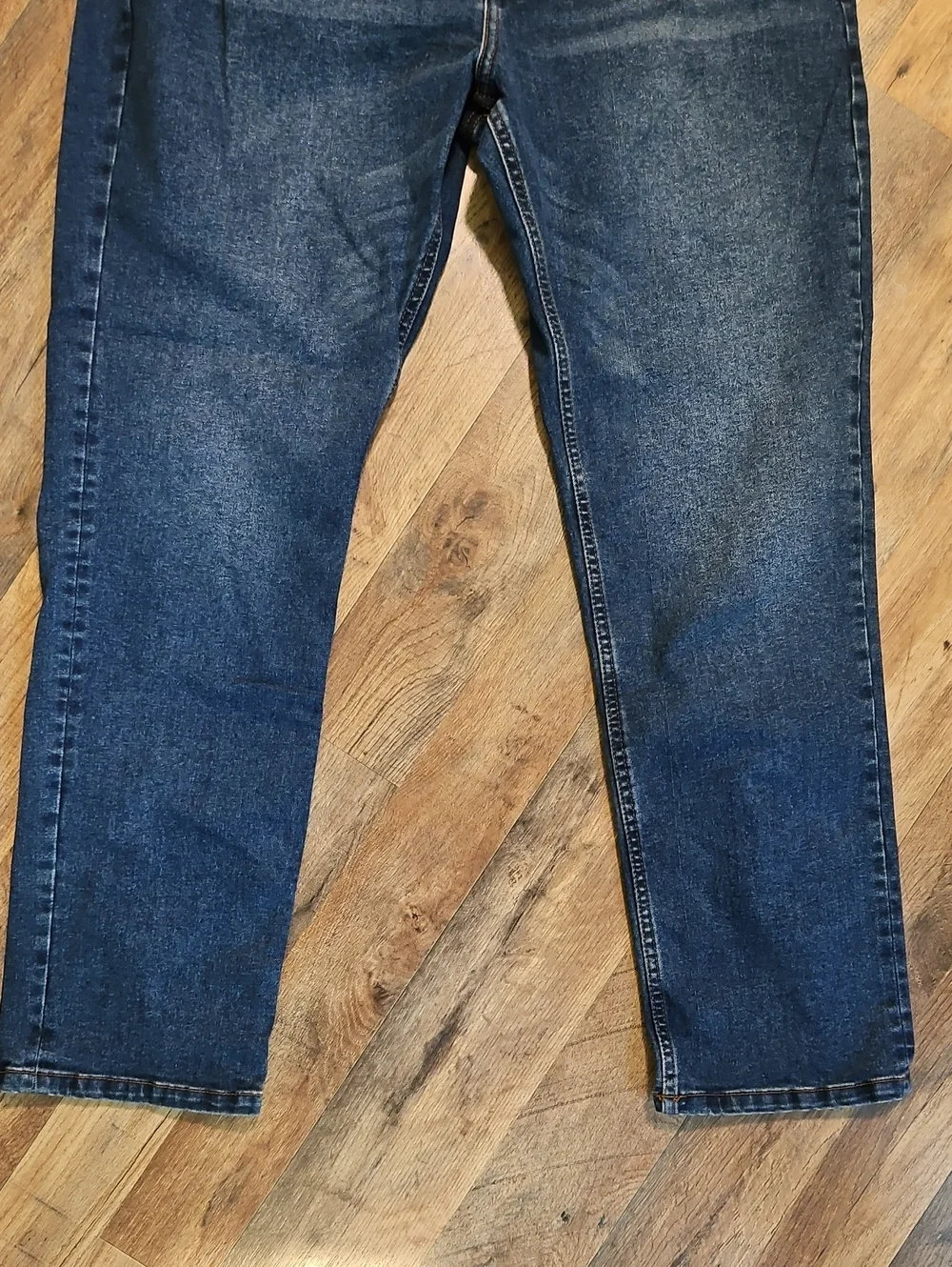 👖Vince Camuto Men's Dark Blue Straight Jeans
